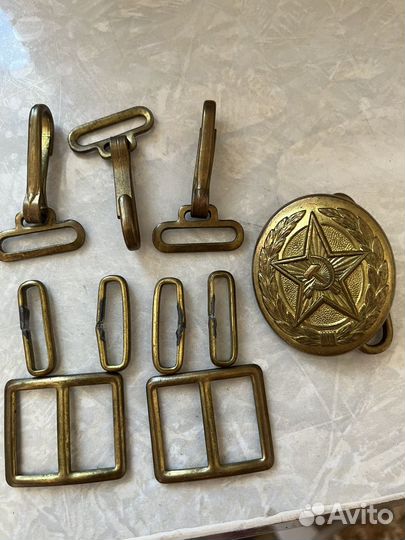Детали от парадного ремня ввс