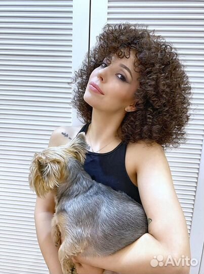 Афро кудри укладка