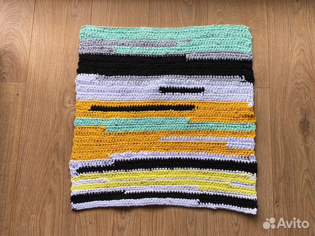 Коврик, половик вязаный