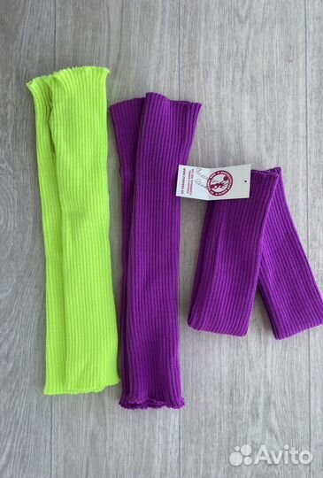 Гетры ярко фиолетовые