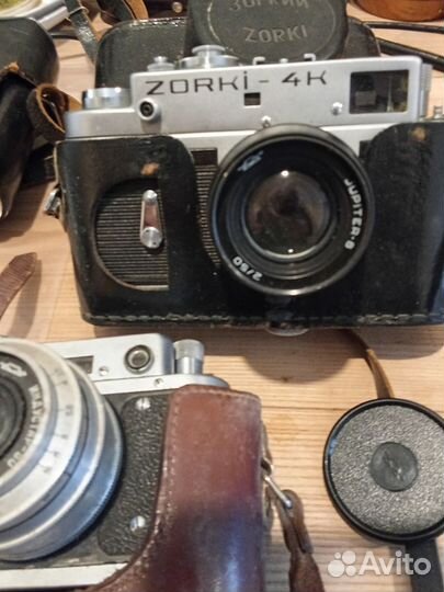 Фотоаппараты Зенит, Зоркий пр-ва СССР