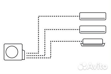 Наружный блок мультисплит системы Haier 3U55S2SR5FA