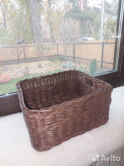 Корзина плетеная IKEA