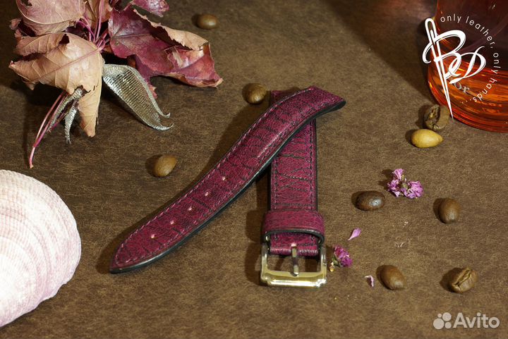 Женский handmade ремешок, на Calvin Klein. Кожа