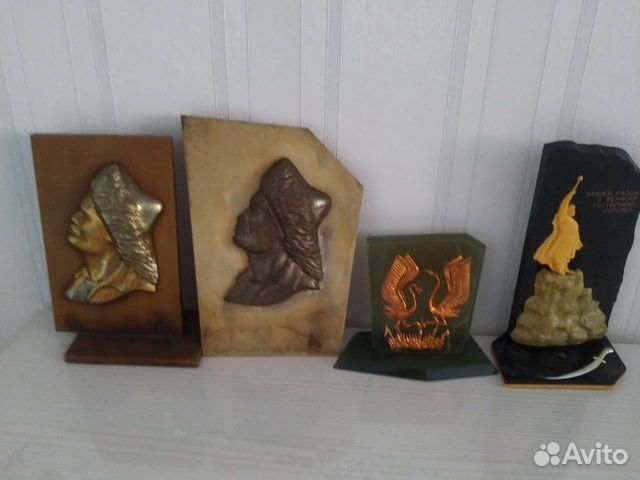 Сувенир СССР, посуда и статуэтка