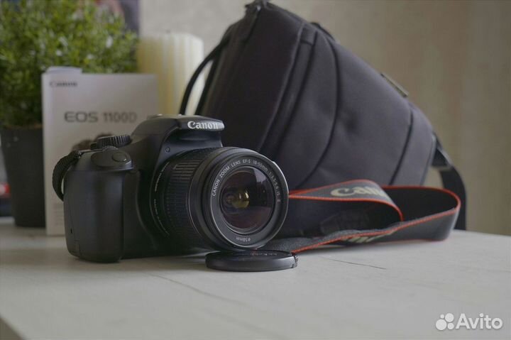 Зеркальный фотоаппарат Canon 1100d kit