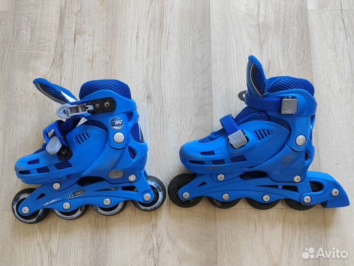 Роликовые коньки детские раздвижные