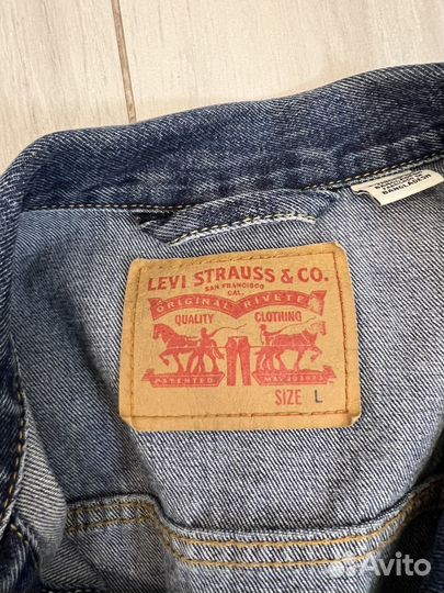 Джинсовая куртка мужская Levis