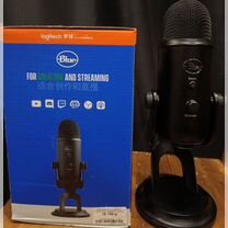 Микрофон Blue Yeti Blackout черный