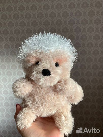 Игрушка ручной работы ёжик