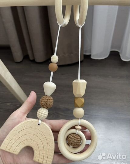 Тренажер монтессори, развивающая дуга