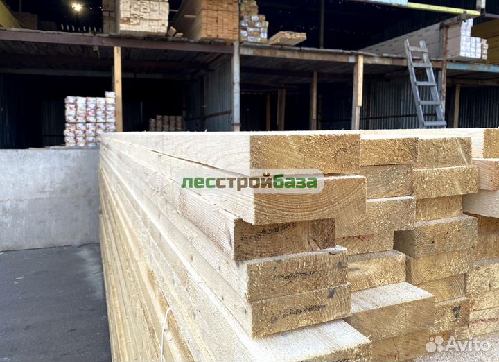 Доска обрезная 50х200х6000