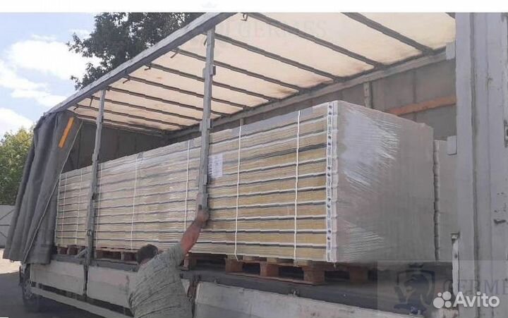 Сэндвич панели фасадные