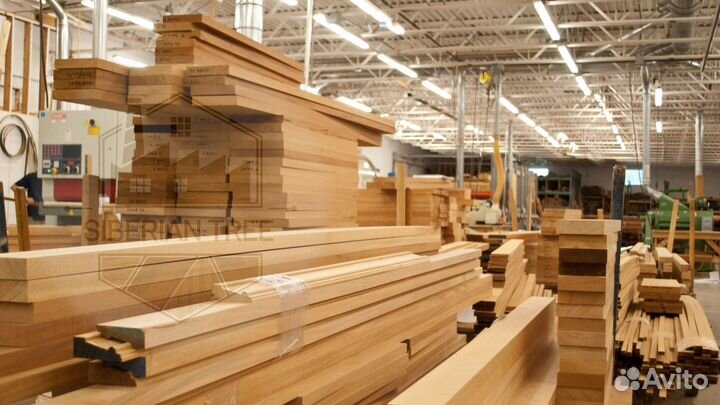 Погонаж имитация бруса ровная