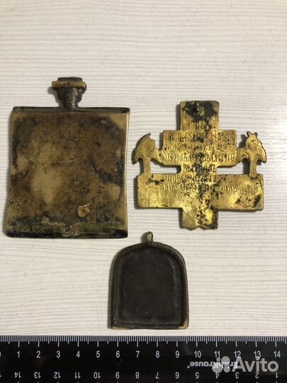 Крест Икона Складень Николай Чудотворец