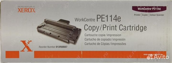 Оригинальный картридж Xerox WorkCentre PE114e