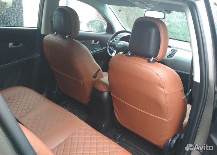 Авто Чехлы в Салон Коричневые