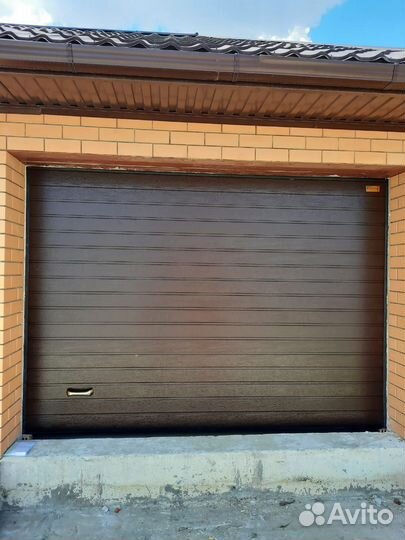 Автоматические секционные ворота мон-ж до 48 час