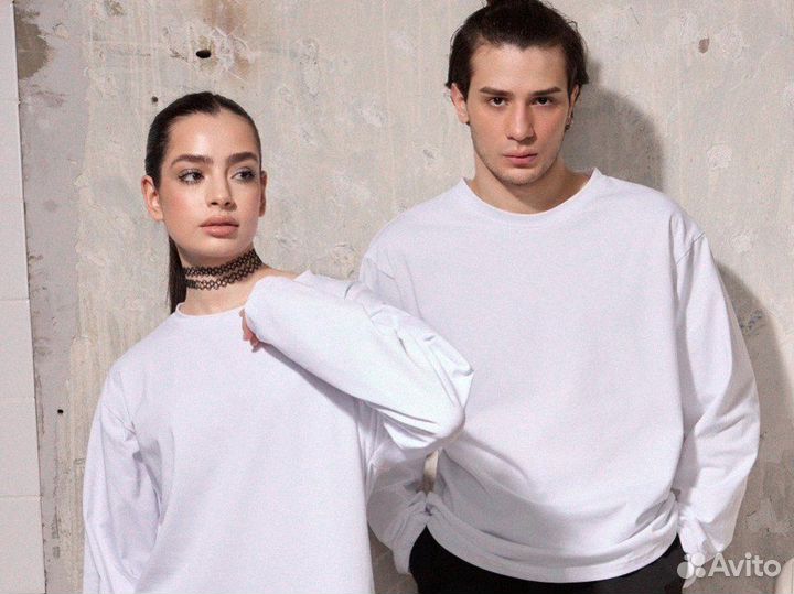 Футболка с длинным рукавом мужская