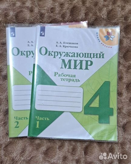 Рабочие тетради 4 класс