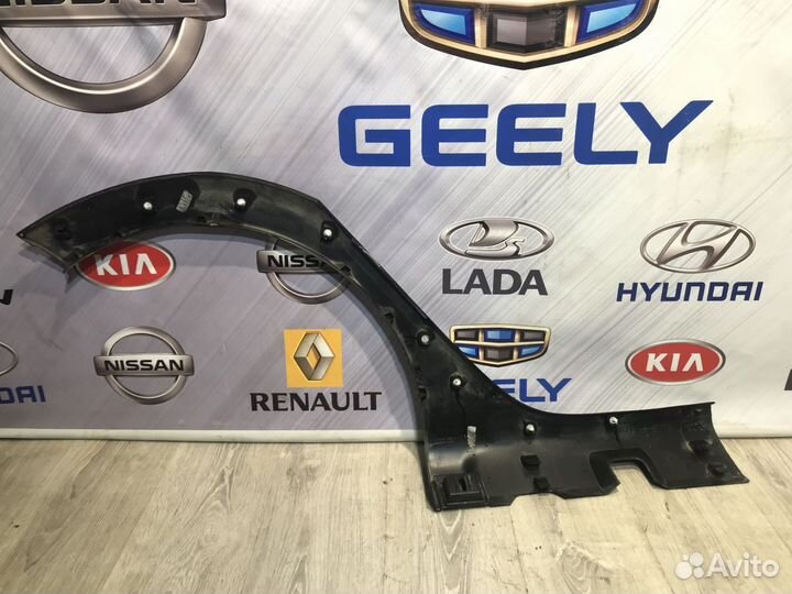 Накладка Молдинг Расширитель крыла Renault sandero