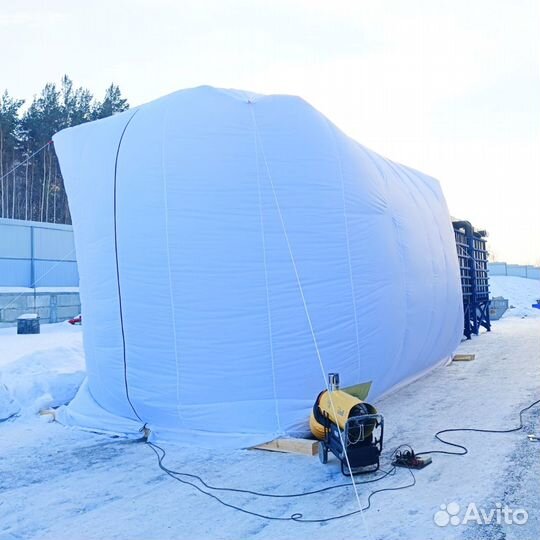 Бескаркасная палатка. Армейская палатка