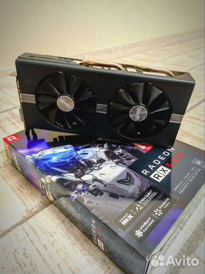 Видеокарта Sapphire RX 580 nitro+ OC