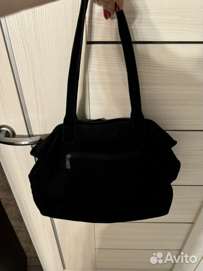 Сумка замшевая
