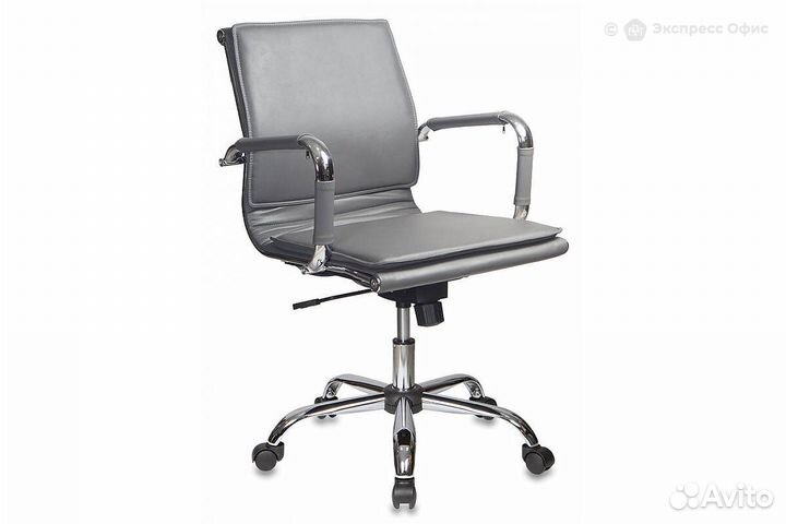 Кресло для руководителя Бюрократ CH-993-LOW/grey