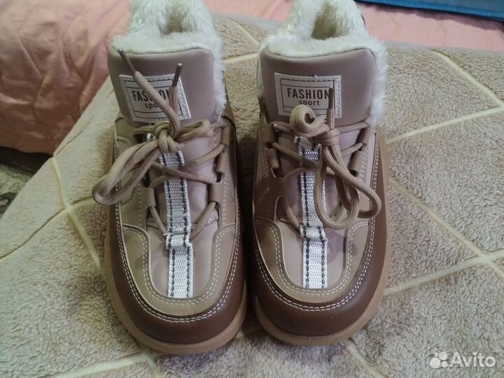 Полуботинки женские зимние