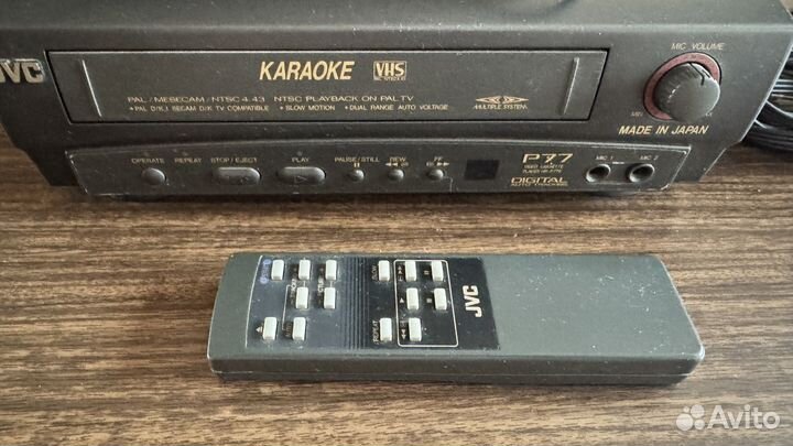 Видеомагнитофон VHS JVC P77