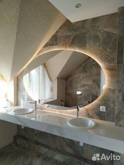 Зеркало капля, зеркало необычной формы