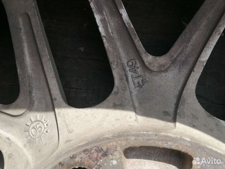 Литье диски r15 5x100 с резиной