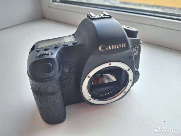 Фотоаппарат canon eos 6d body + объектив