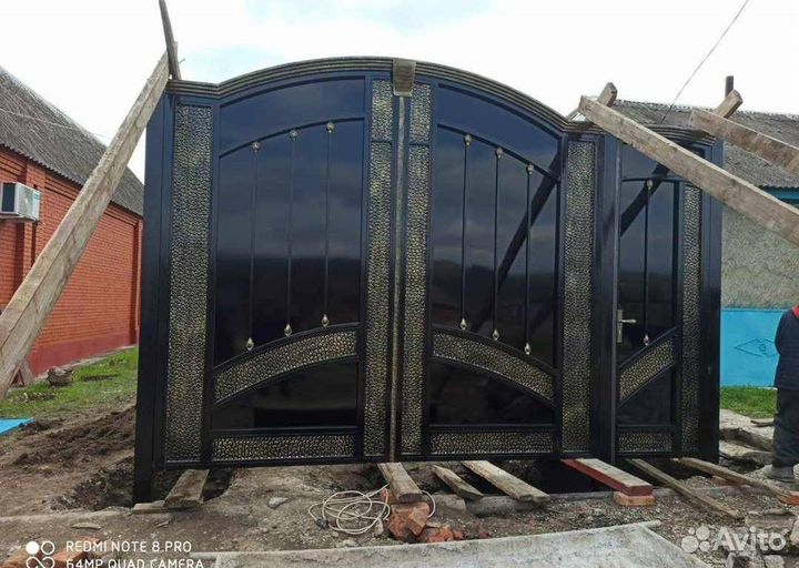 Кованый навес