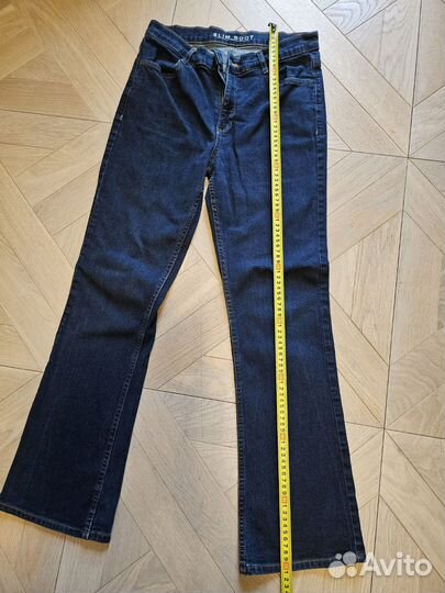 Джинсы женские темно синие