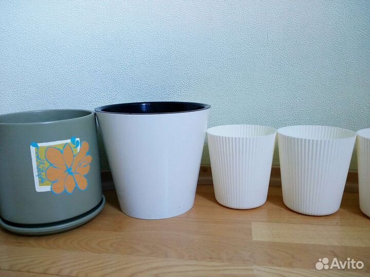 Горшки для цветов разные