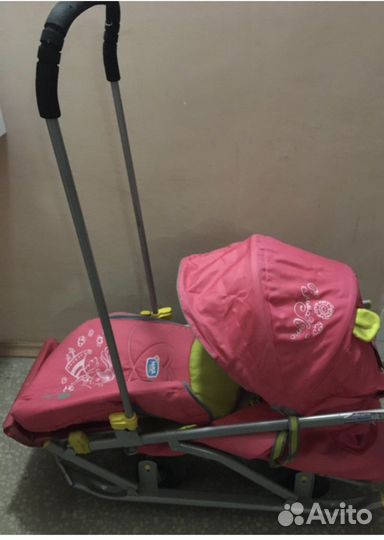 Коляска санки