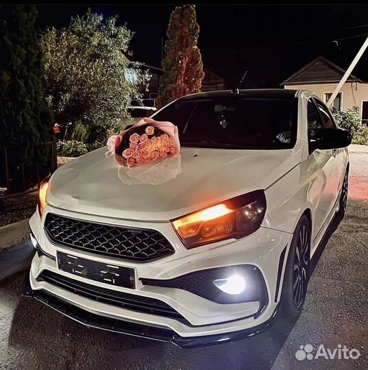 Обвес на весту “Quasar” в цвет(Lada Vesta)