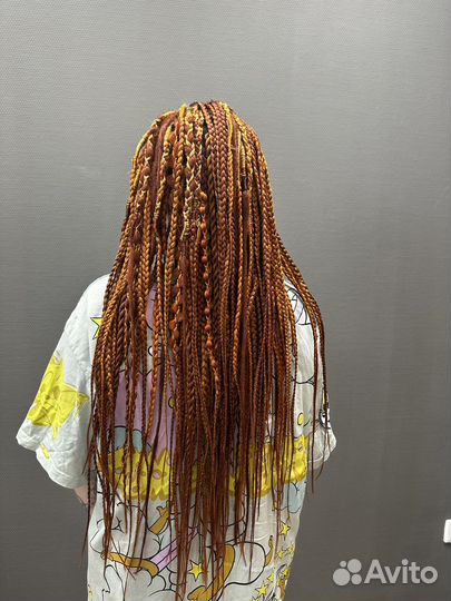 Косы, прически с канекалоном и из своих волос