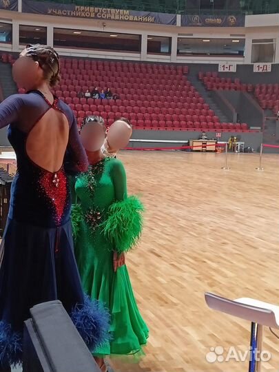 Платье для бальных танцев стандарт