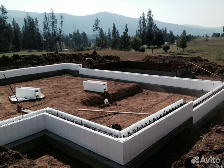 Установка Фундамента