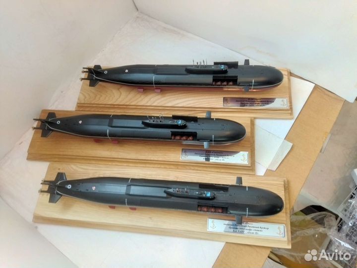 Сувенирные модели атомных подводных лодок