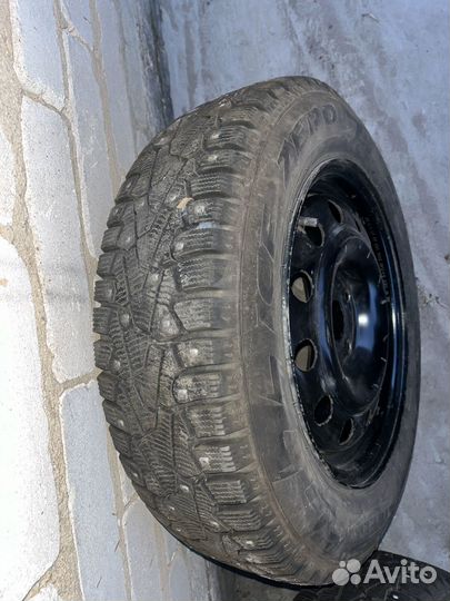 Pirelli ice zero 185 65 r15 92t с дисками