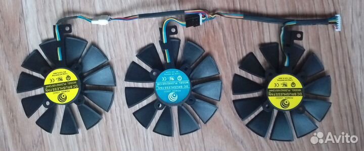 Вентиляторы для видеокарты Asus