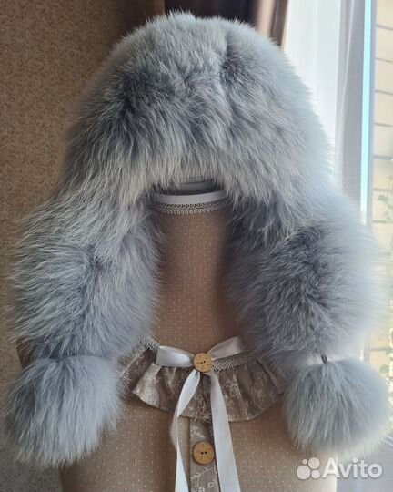 Шапка ушанка зимняя женская