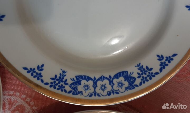 Тарелки сервировочные 10штук для дачи