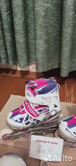 Ролики детские раздвижные 26-31 размеры