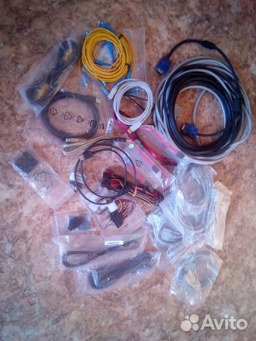 Кабели VGA, SATA, USB и др