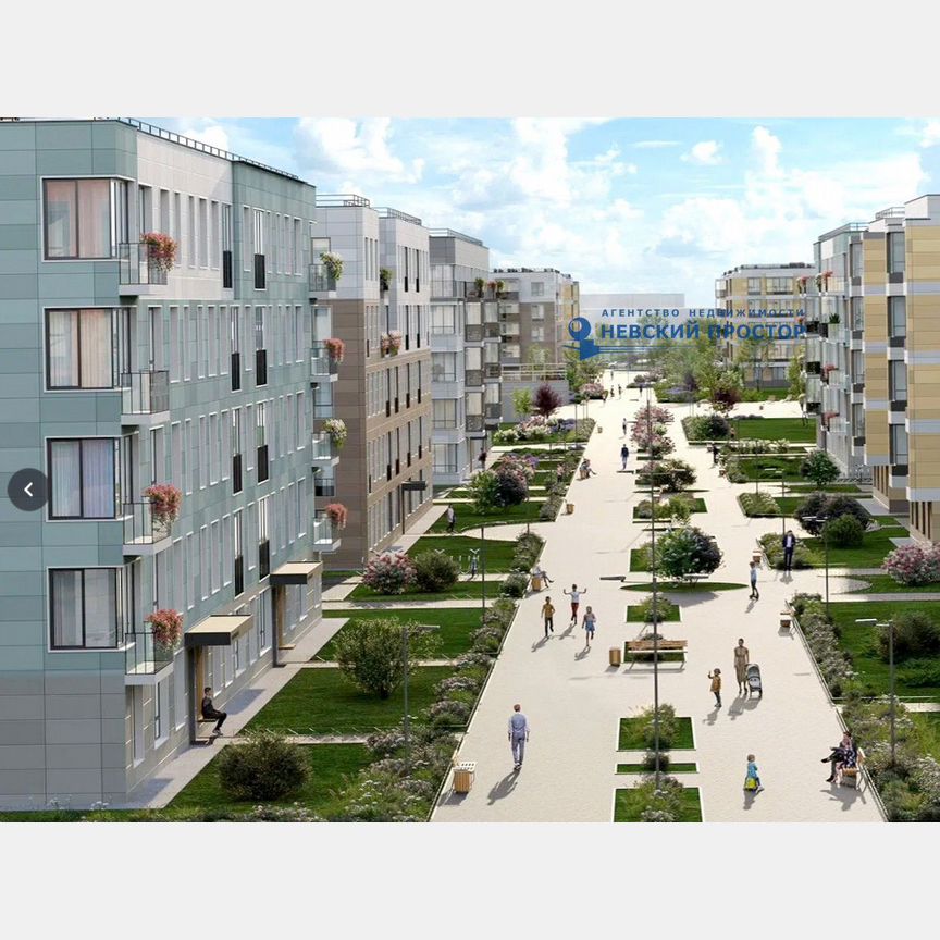 Квартира-студия, 23,6 м², 1/5 эт.